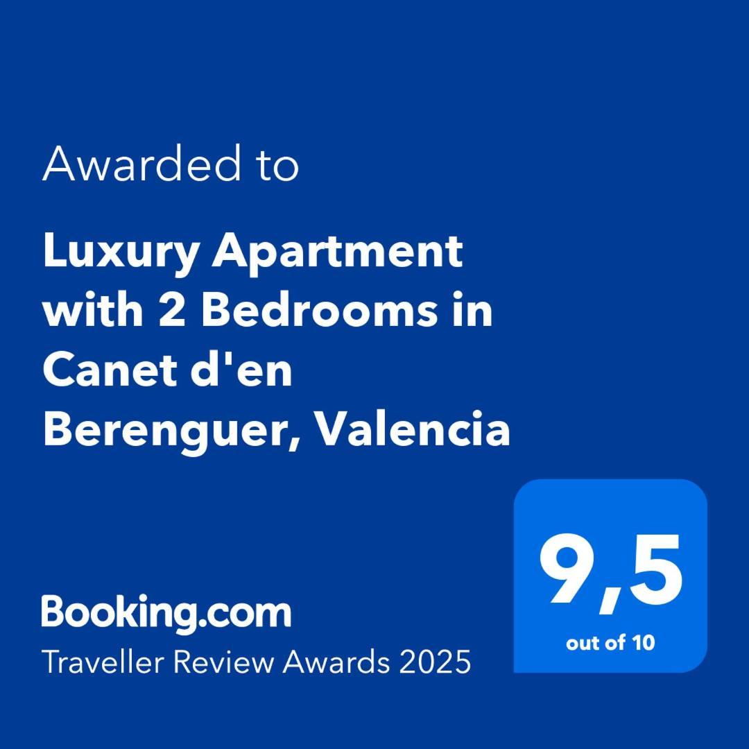 Luxury Apartment With 2 Bedrooms In Canet D'En Berenguer, Valencia Dış mekan fotoğraf